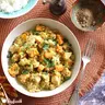 Sütőtökös vöröslencsés curry