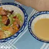 Füstölt lazacsaláta mustáros vinaigrettével