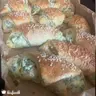 Dupla medvehagymás kifli