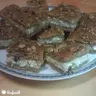 Túrós-mazsolás sütemény teljes kiőrlésű tönkölybúza liszttel