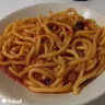 Paradicsomos tonhalas spaghetti fekete olívabogyóval