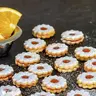 Narancsos töltött linzer