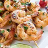 Chipotle-lime garnéla nyárson