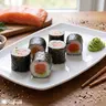 Egyszerű lazacos maki sushi